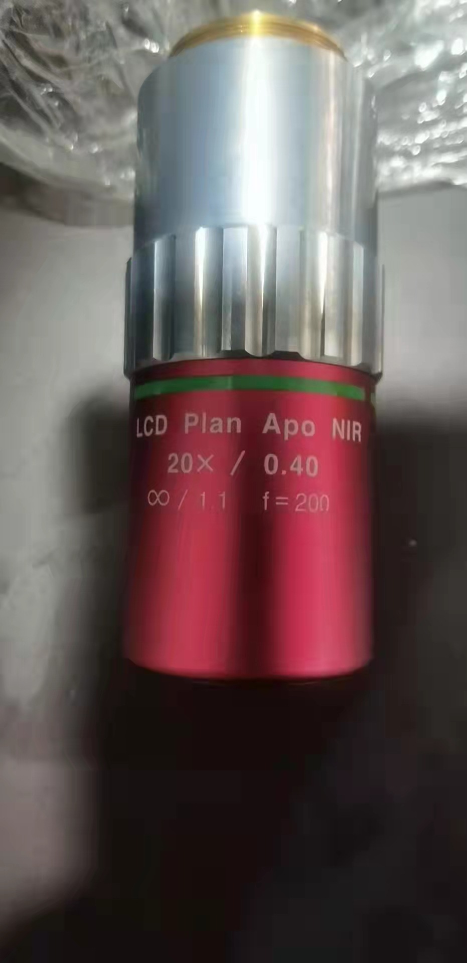 【三丰】Mitutoyo LCD Plan Apo NIR 20X/0.40 ∞/1.1 f=200 议价