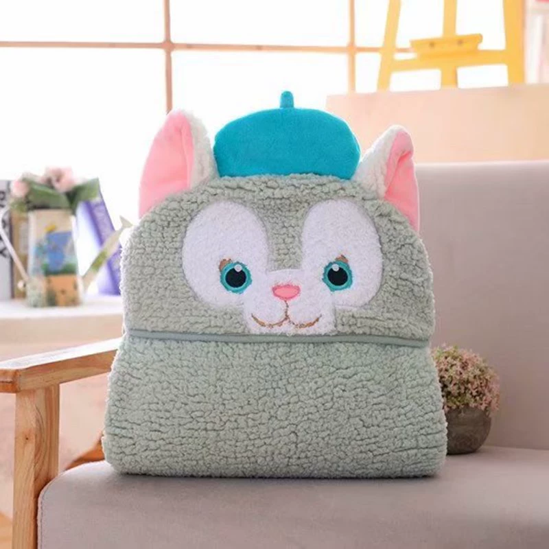 Carpet-wrapped cute cat powder Shirley Mei Cross-border plush painter large size Duffy Fox Shawl Cape Star Dailu