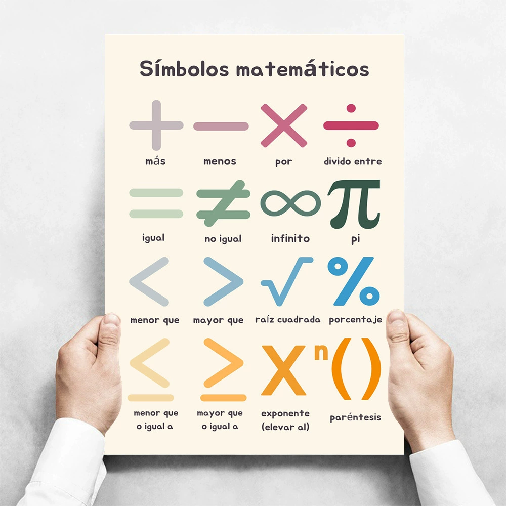 Teaching school poster for early age, early education, training