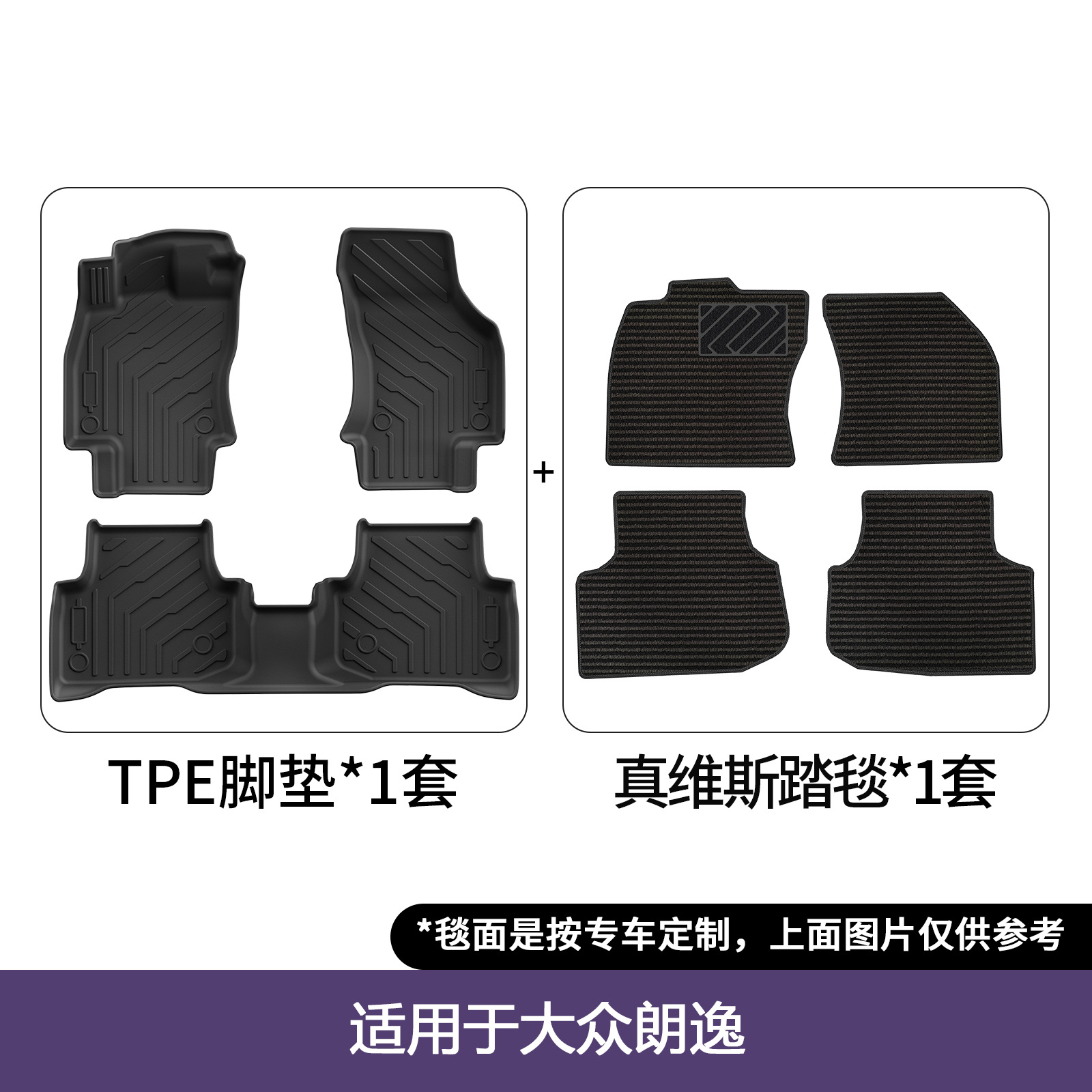Alfombrillas para Volkswagen Lavida/PLUS, impermeables, resistentes al desgaste, totalmente de TPE, alfombrillas ecológicas para coche, alfombrilla para maletero, venta al por mayor