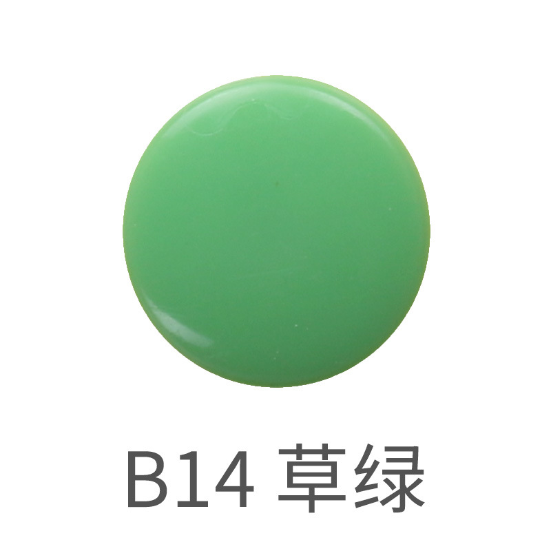 Kam Hualian T3 brillante/esmerilado de plástico botón POM resina botón a presión color niño y madre hebilla oculta al por mayor