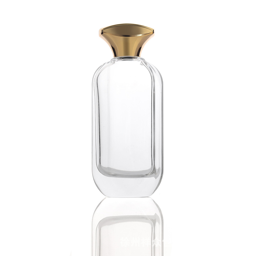 Venta al por mayor de perfumes de vidrio de bayoneta transparente y engrosada en botellas rectangulares de fragancias botellas de cosméticos de alta gama 100 ml image 6