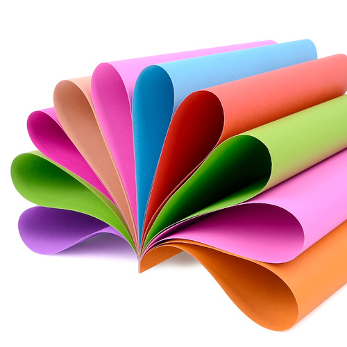 4K colored thick cardstock 200g black and white hard cardstock 4K large sheets DIY handmade paper colored cardstock greeting card paper