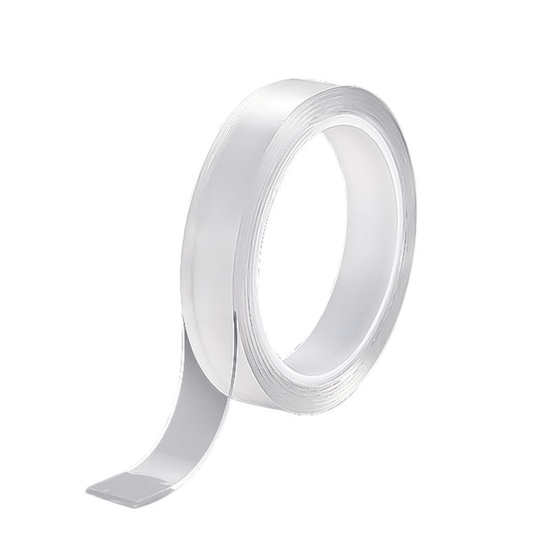 Resistente al agua sin marcas de 1 cm de ancho nano cinta adhesiva adhesivo transparente de doble cara de alta viscosidad nano cinta acrílica