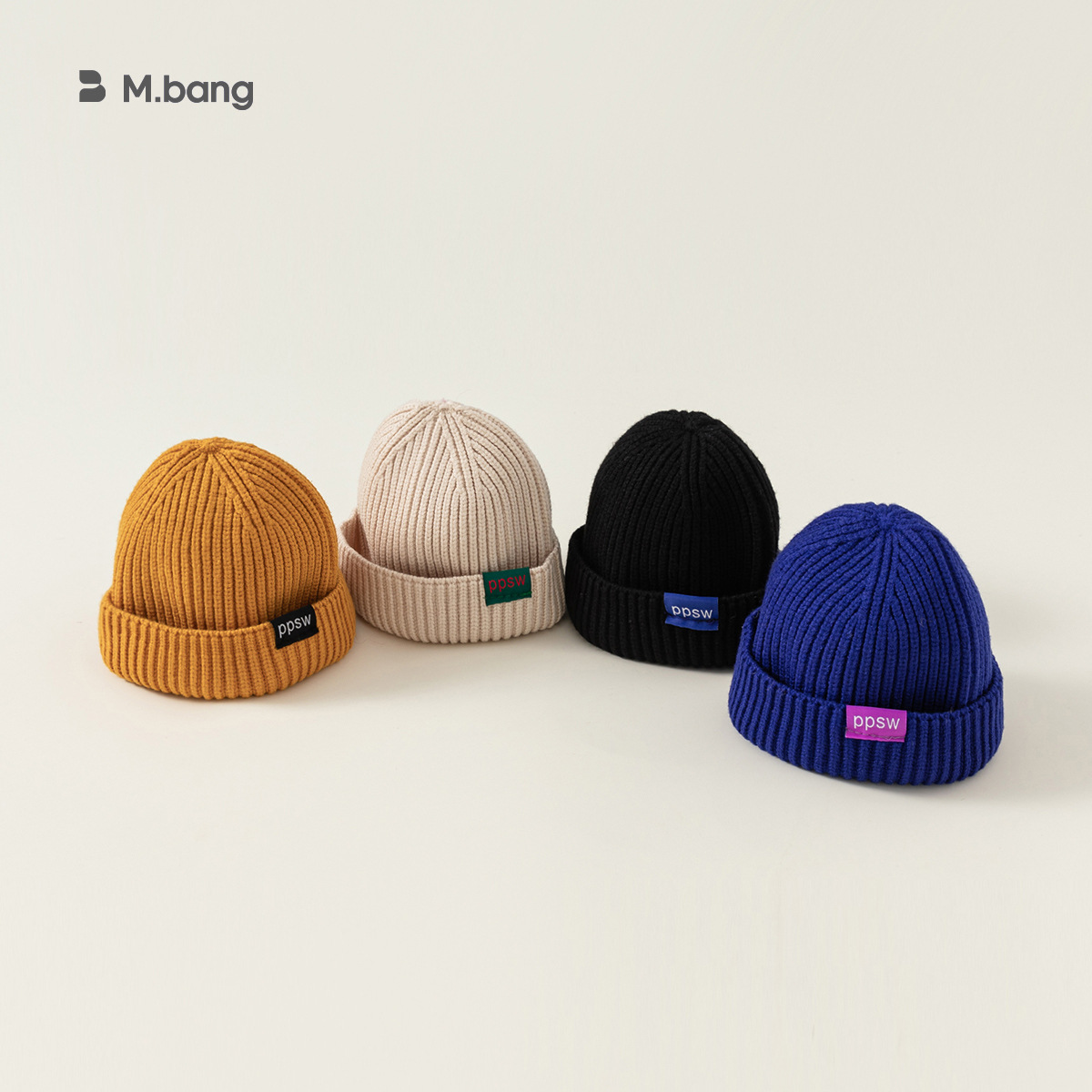 Youbao Ropa Infantil, Nuevo Gorro para Niños, Gorro de Punto de Color Sólido para Bebés, Gorro de Lana para Niñas, Artículo de Moda para Niños