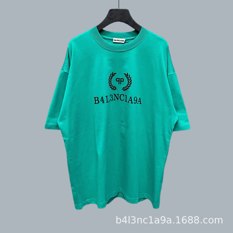【现货秒发】正确高版巴黎B家24s经典系列合集宽松男女同款T恤|undefined