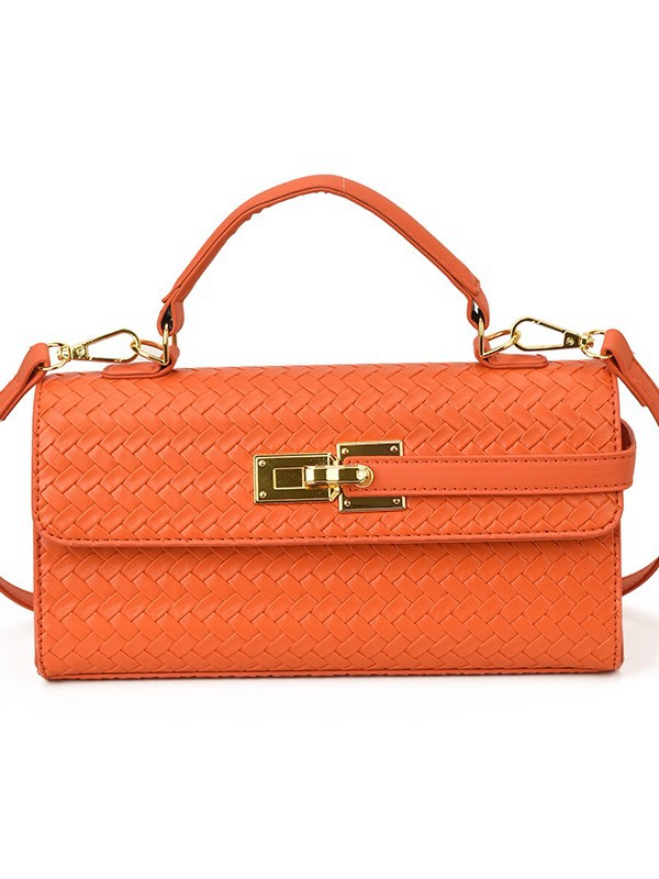 Ventas calientes de nuevo tejido portátil Kelly bolso cuadrado de mujer comercio exterior transfronterizo alta sensación de lujo ligero versátil mochila