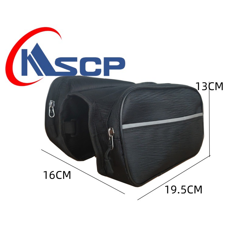 Bolsa de bicicletas, bolsa de vigas delanteras, bolsa de bicicleta de montaña, bolsa de almacenamiento para teléfonos móviles, bolsa colgante delantera de bicicletas, accesorios, bolsa de bicicleta