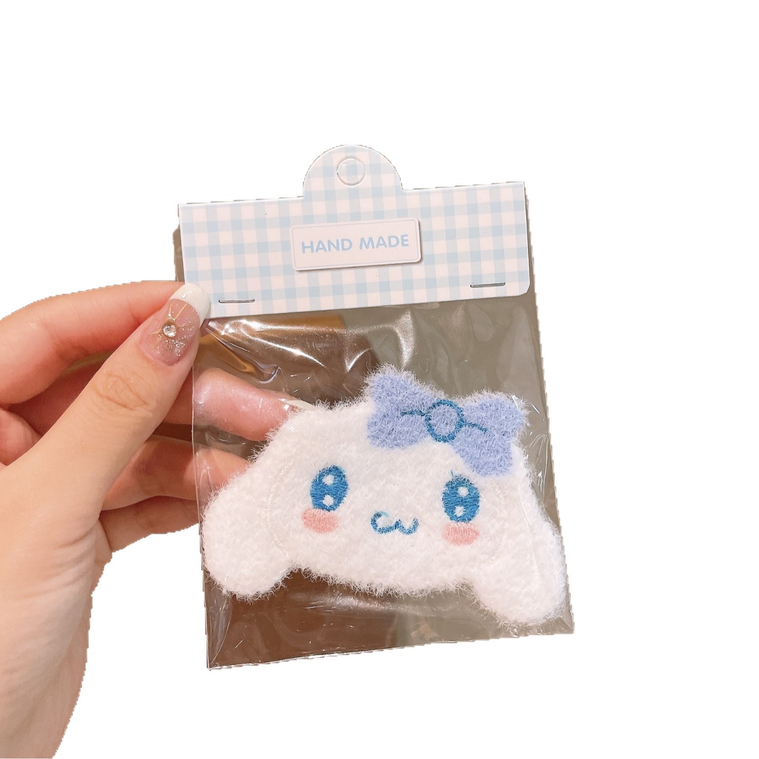 Nuevos clips para el pelo para niños Sanlio Capibara Kitty felinos peluche animación animal de dibujos animados de cabello para niñas