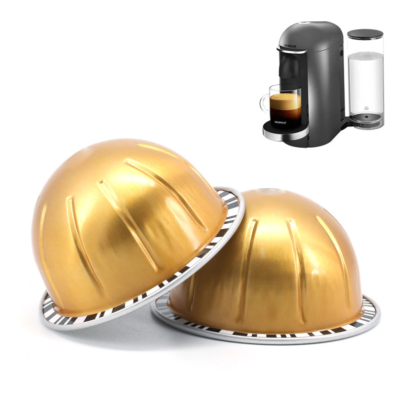 Compatible Nespresso Vertuo Coffee Capsule Machine DIY Recyclable Coffee Vertuo Capsule Shell