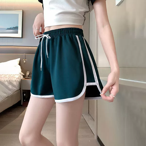 Green refreshing breathable trousers