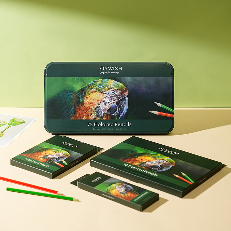 Papelería transfronteriza lápiz de plomo de color al por mayor pluma de color estudiante lápiz traje pintura Premio cartón Amazon