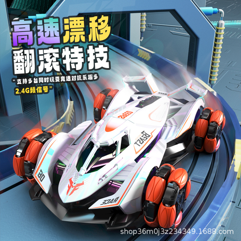 Transfronterizos niños control remoto fantasía color drift 4WD coche juguete para niños rc de alta velocidad escalada juguetes todoterreno al por mayor