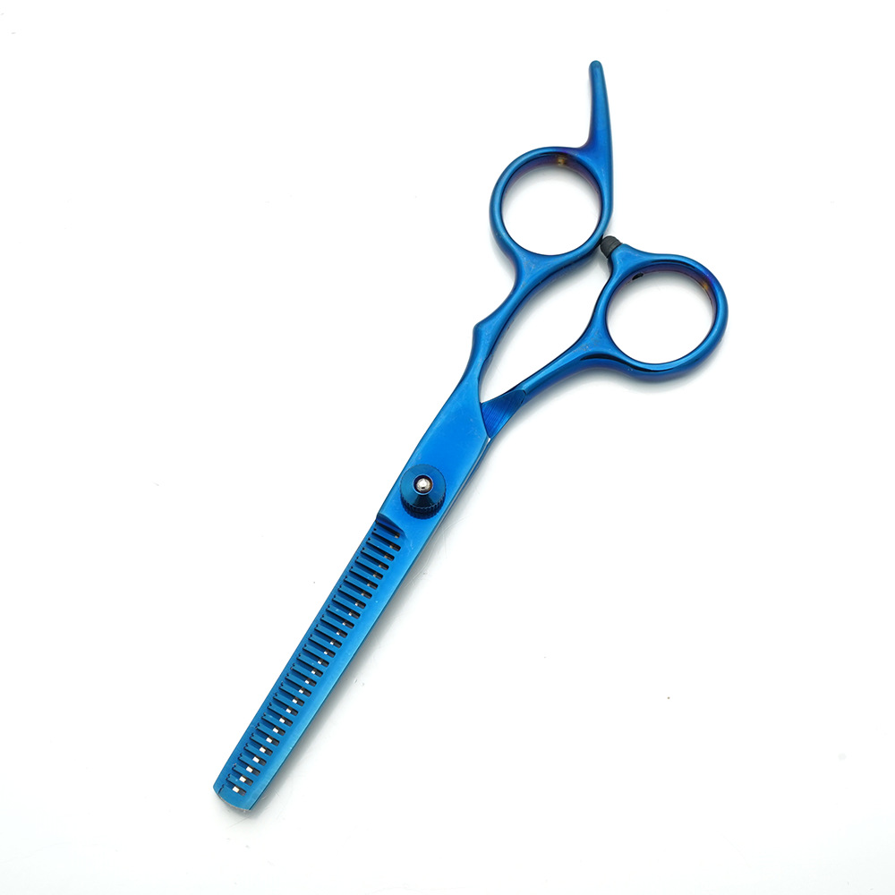 Tijeras para el cabello Zhangjiagang especiales para el cabello fino y roto, tijeras planas, flequillo, estilista transfronterizo, juego de tijeras de doble uso