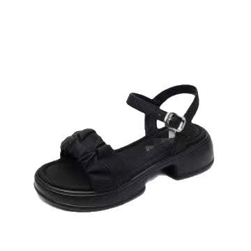 Sandalias de mujer de verano nuevo hadas 2026 sandalias suaves con suela gruesa zapatos de playa casuales de moda