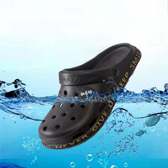 大頭涼拖鞋批發簡約休閒室外穿洞洞涼鞋輕便沙灘鞋拖garden clogs