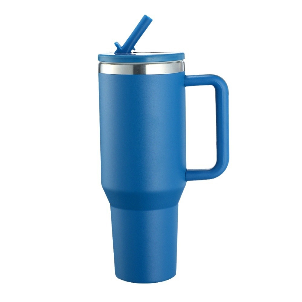 Transfronterizos para la segunda generación de 40 mangos de taza de automóvil de acero inoxidable de gran capacidad de vacío aislante de paja de taza de hielo de automóvil