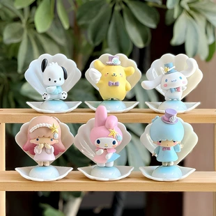 Фигурки Sanrio в ракушках: Melody Cinnamoroll