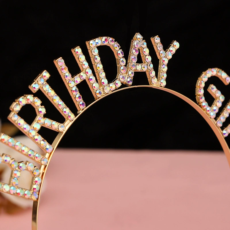 Популярное женское платье для дня рождения с rhinestones, элитное, прессинг волос, вечеринка, фотография, корейская заколка и ободок