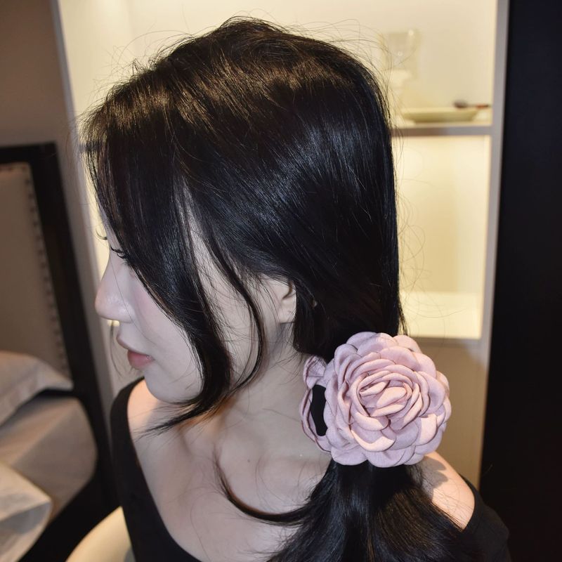 工場直販スーパーフェアリーフラワーグリッパー、高級ヘアアクセサリー、女性用多用途サメクリップ、後頭部用スイートヘアクリップ|undefined