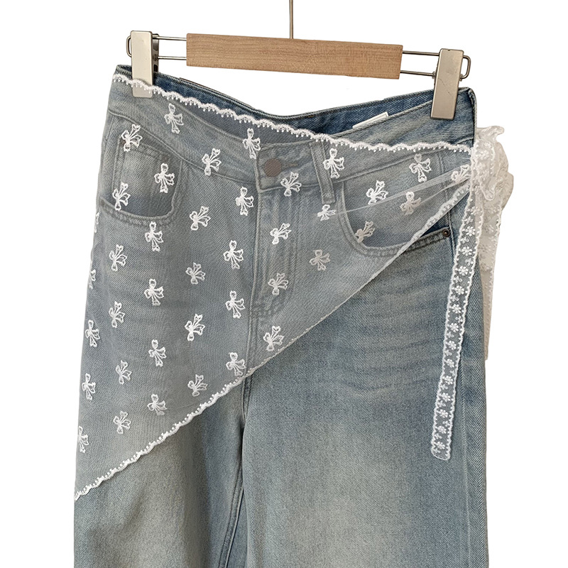 2025 nuevo estilo sentido de la atmósfera, encaje blanco, falda delgada, estilo coreano, bufanda triangular, pañuelo en la cabeza, cortina de pedo, mujer