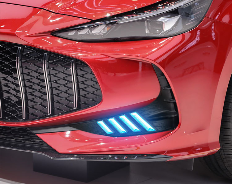 Suitable for 25 Mg 5 Special Daytime Running Lights Mg5 Modified Front Fog Light Frame Led Daytime Running Lights Decorative Lights