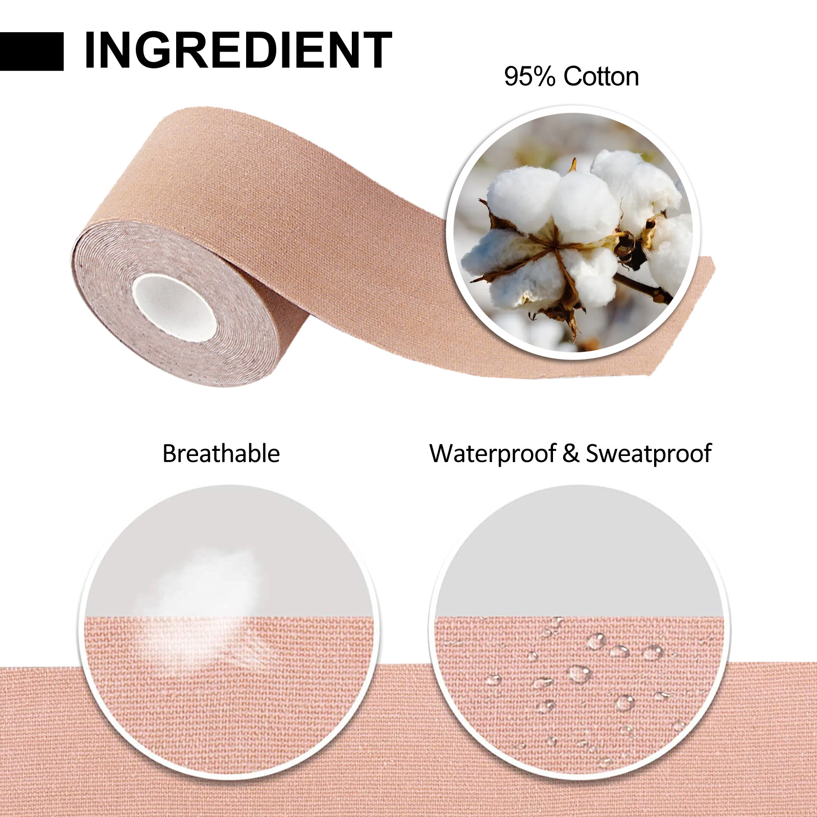 Bastone di sollevamento in tessuto invisibile West&month, senza tracce e anti-cedimento, espansione esterna, raccolta dell'elastico toracico_voghion.com
