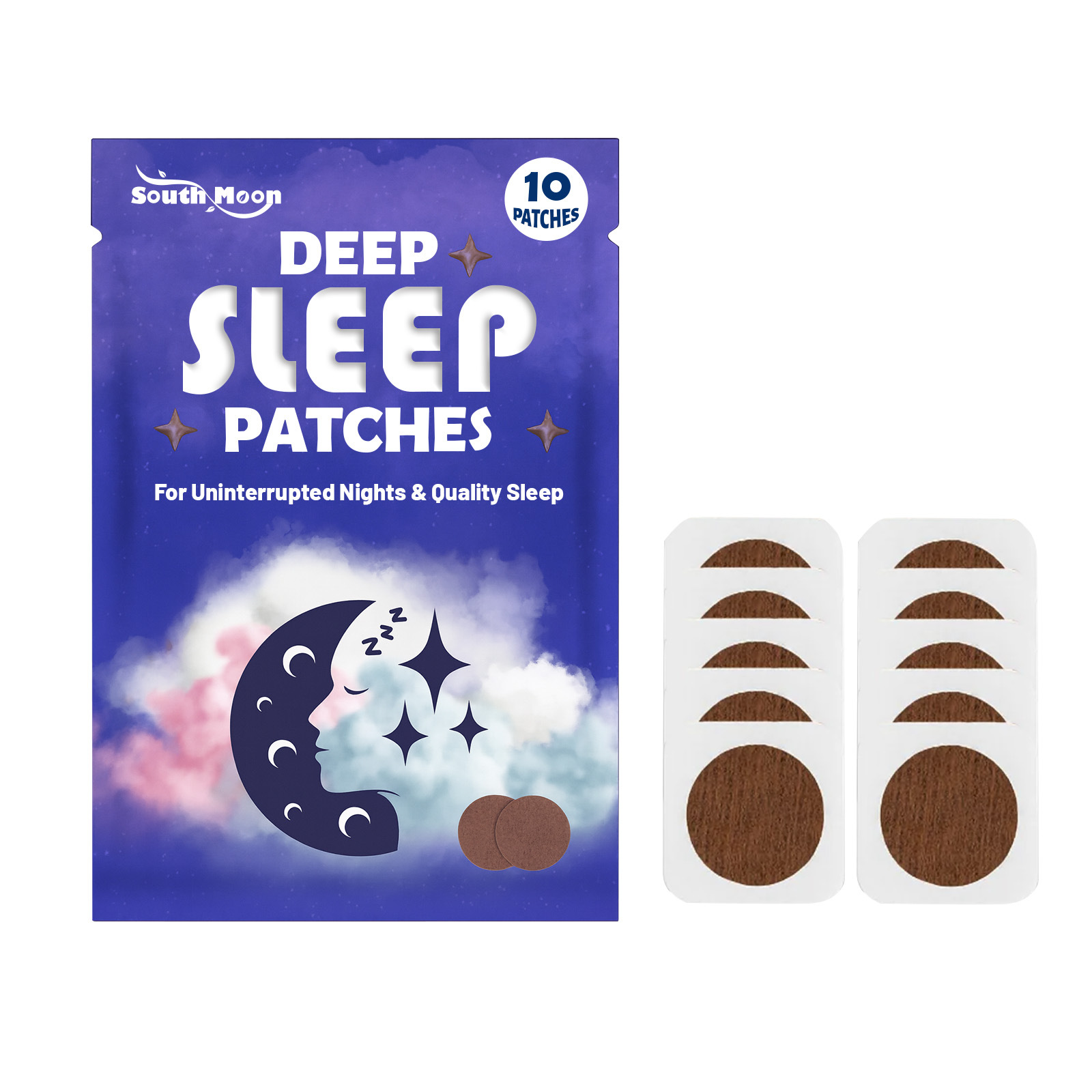 SOUTH MOON Sleep Care Patch, fórmula suave para disfrutar de un parche de cuidado de la piel cómodo y conveniente