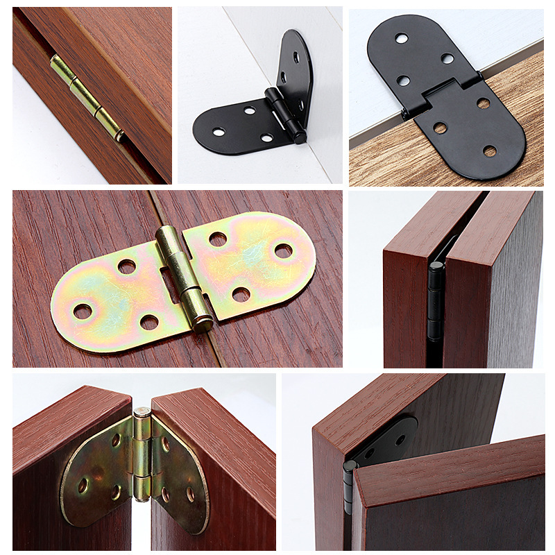 bisagra plegable tablero bisagra de cintura de hierro esquina redondeada mesa de comedor oculta tablero plegable fábrica de bisagra