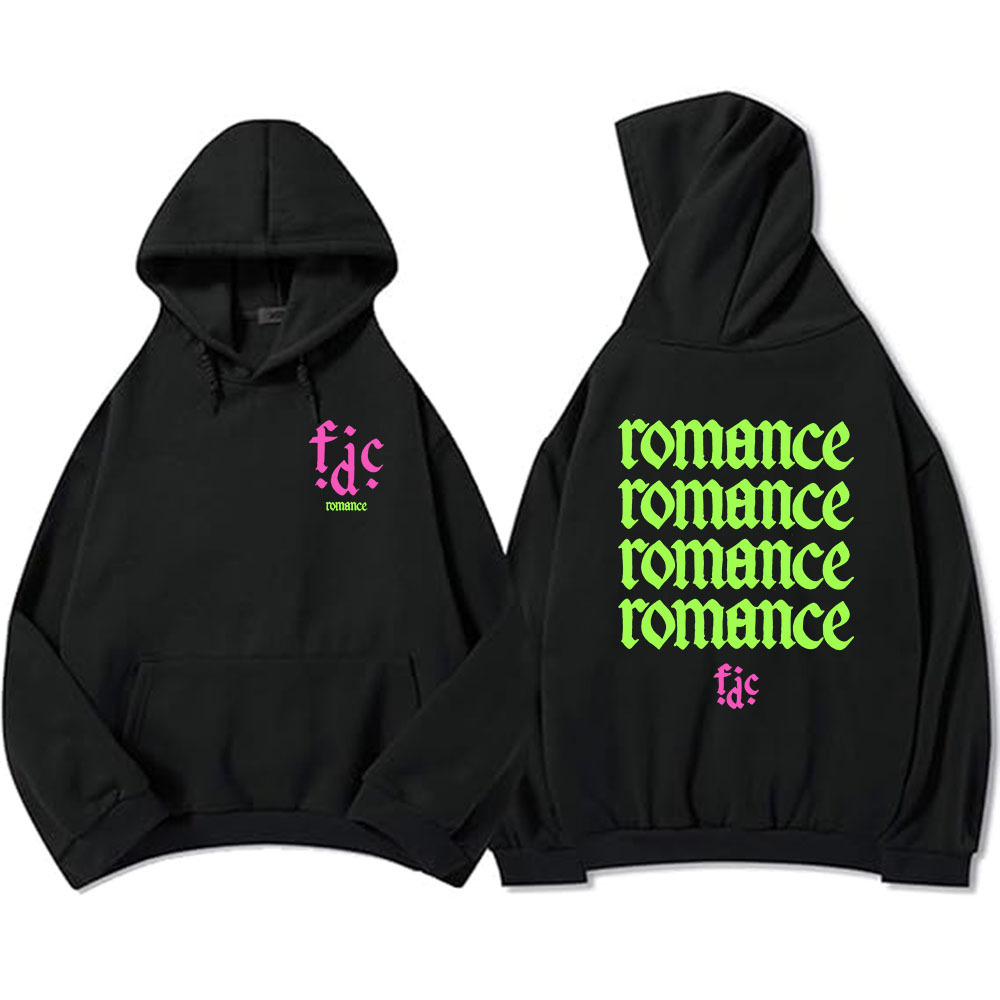 Rock Band Printing Hoodies Fontaines D.C.Romance Album Swea