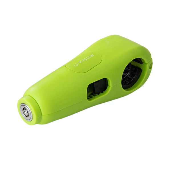 Green [Alarm] Handlebar lock