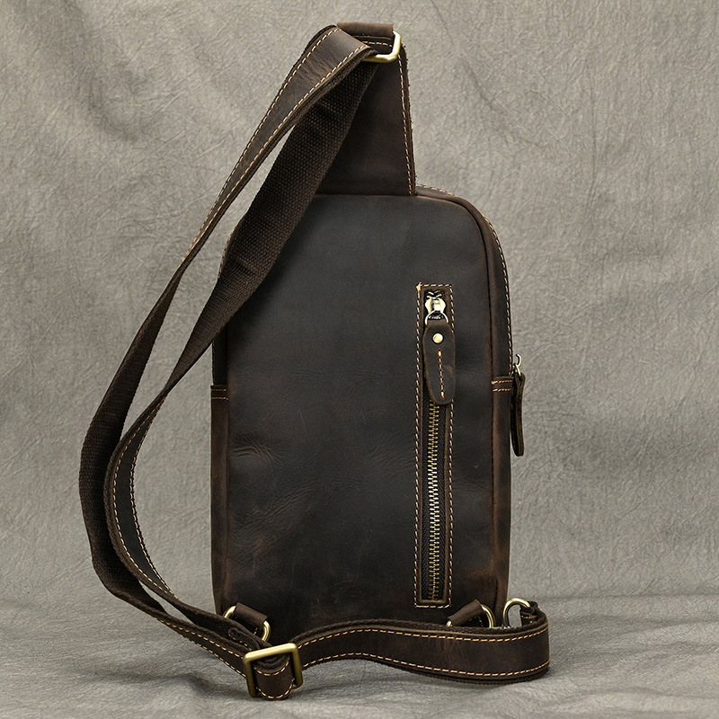 Bauletto in pelle di cavallo pazzo per uomo casual, borsa a tracolla semplice in pelle di mucca con croce diagonale, borsa da viaggio all'aperto_voghion.com