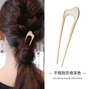 Sensor de alta calidad, dispositivo de cabello perezoso, toque de cabello, peinado de cabello simple, temperamento universal, pinzas de cabello para mujeres