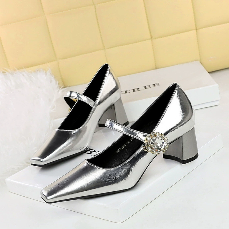 Ретро европейский и американский стиль банкет женская обувь