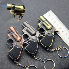 創意玩具造型直衝打火機金屬鑰匙扣防風點火器批發跨境 不可發射
