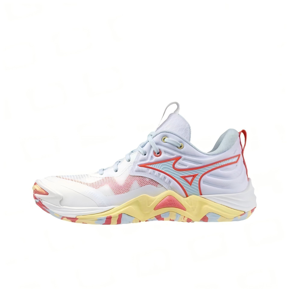 Zapatillas de entrenamiento para voleibol y bádminton MOMENTUM ELITE de PU y caucho