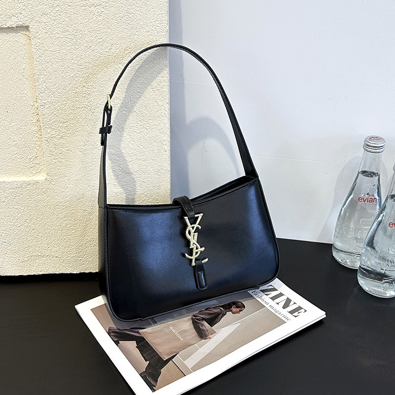 外贸女包新款感时尚腋下包流行百搭单肩包PU leather women's bag|undefined