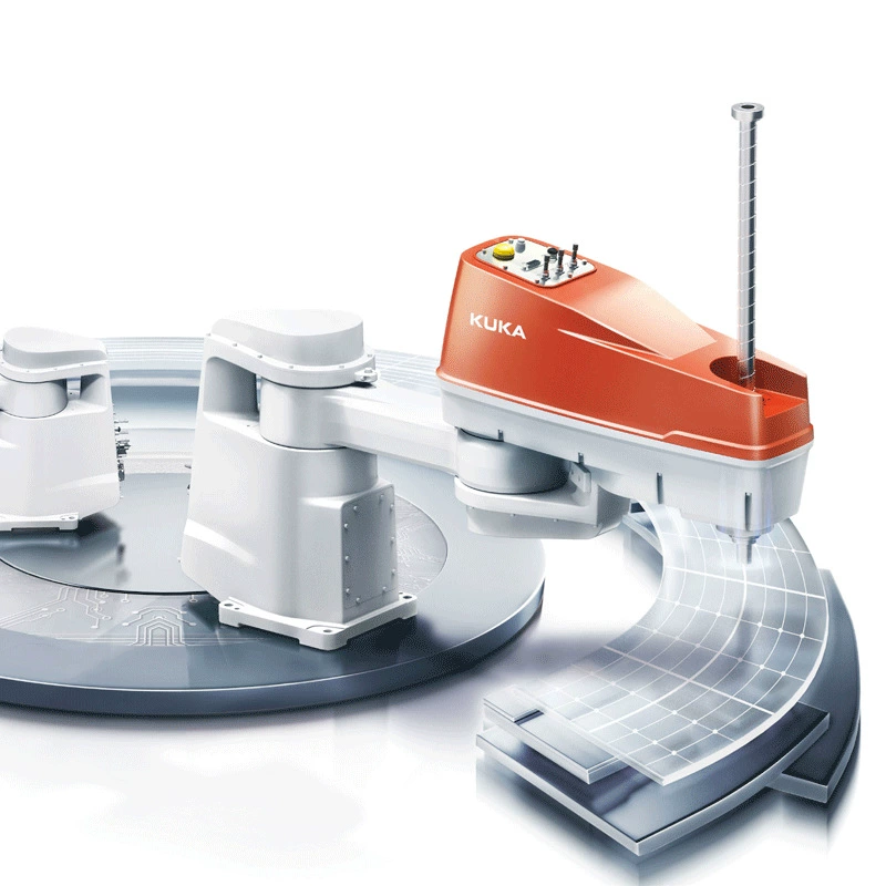 12kg Робот SCARA KUKA Радиус действия KUKA 850 мм, точность ± 0,01 мм, сборка распылителя