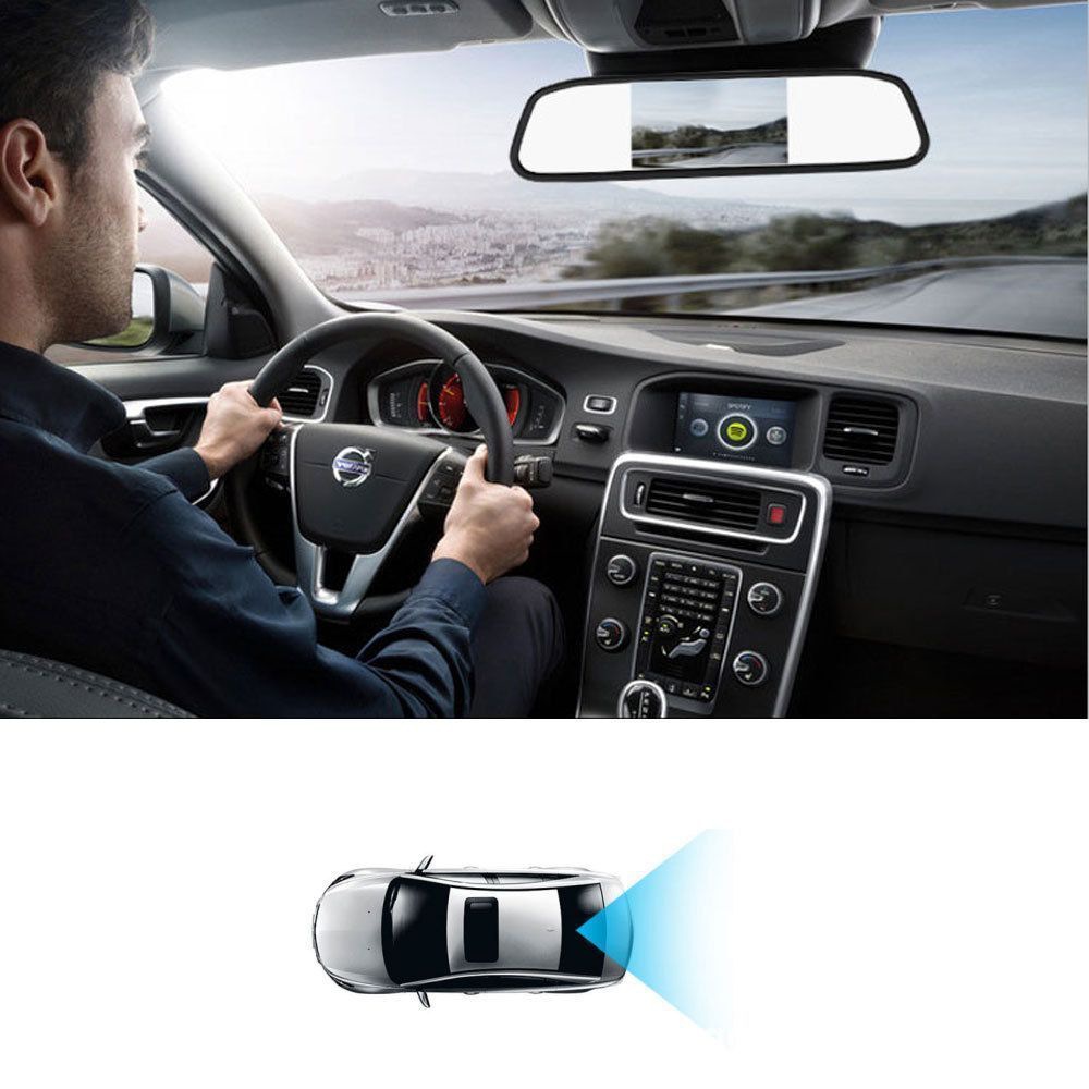4.3inch / 5inch Car-Mounted Display Screen, Hanging Rearview Mirror, Car Night Vision Hd Camera, Reversing Monitor