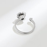 TikTok, модное кольцо, аксессуар, четырехлистный клевер, в корейском стиле, популярно в интернете, оптовые продажи