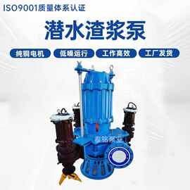 ZJQ潜水抽沙泵泥浆泵耐磨立式渣浆泵抽沙机搅拌轮河底清淤污水泵