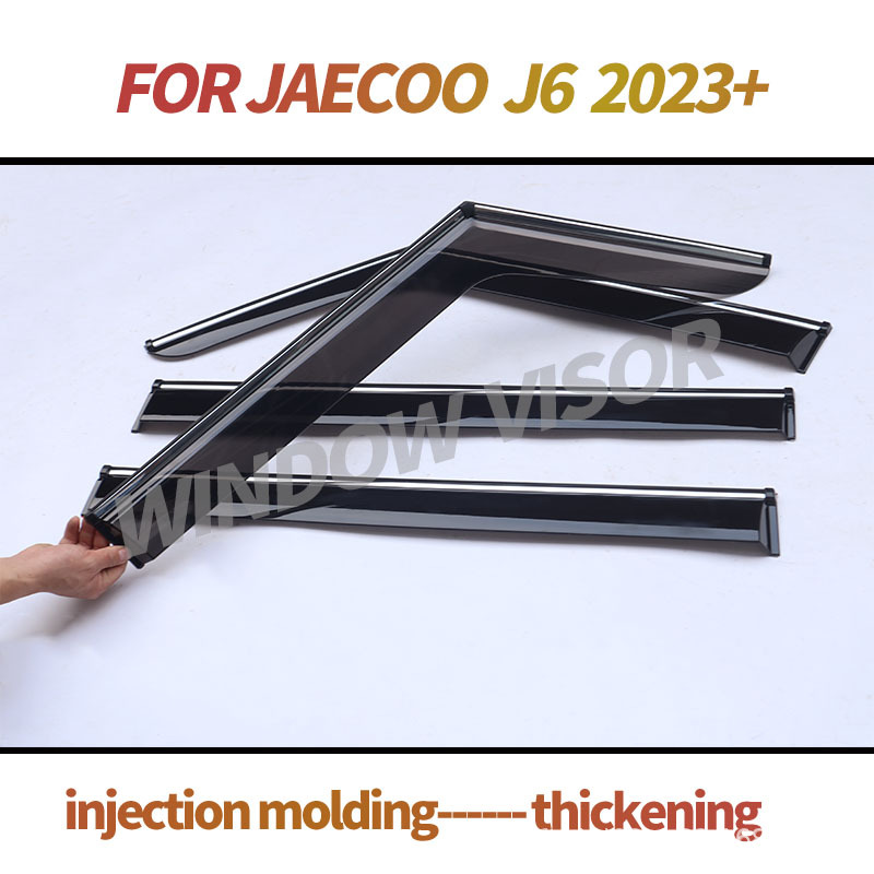 Suitable for Jaecoo J6 Car Window Rain Visor Jaecoo J6 2023+ Window Visor