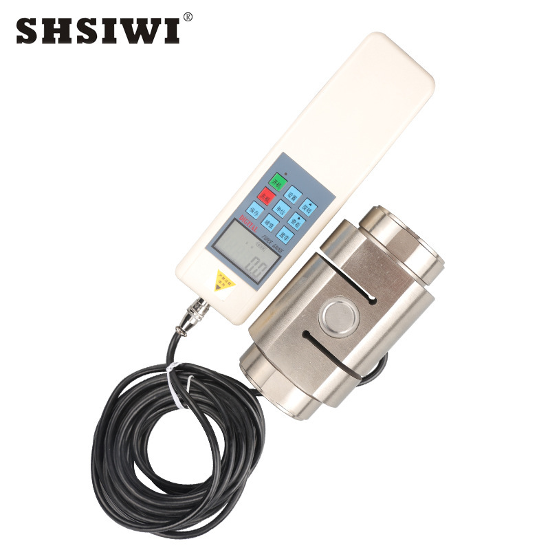 思为生产柱形传感器数显推拉力计SH-1000KN 100T 外置数显测力计