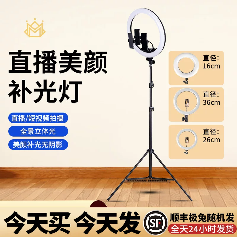 LED fill light, handheld two-color lamp, internet celebrity