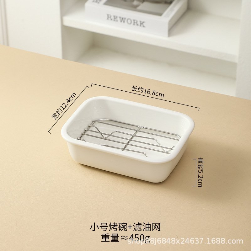 ドロップシッピング家庭用セラミック蒸しボウル正方形ボウル電気蒸し器特別な蒸し野菜蒸し卵ボウルスナックスナックボウルスナックボウル|undefined
