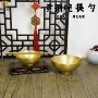 代发加厚吃饭实心铜碗