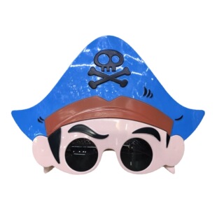 Factory Direct Halloween Ghost Festival Glasses Cartoon Characters Pirate Hat Styling Party Funny Glasses Makeup Clothes