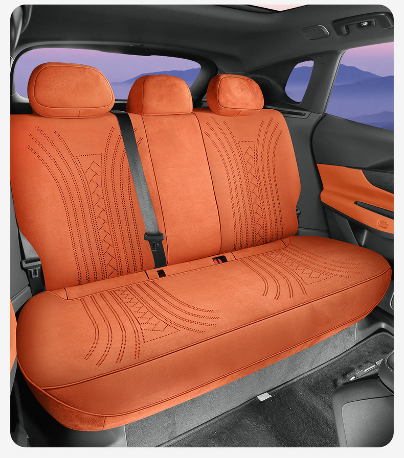 26 Models of Ramus Suede Leather Lynk & Co 08Em-P Saddle Pads, Full Coverage Upgraded Car Seat Cushions, Seat Covers, Car Mats for All Seasons