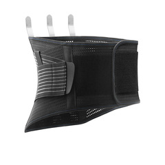 Sports waist protector in summer, breathable and comfortable with steel plate support, double pressure belt with thermal pad, cross-border manufacturer wholesale