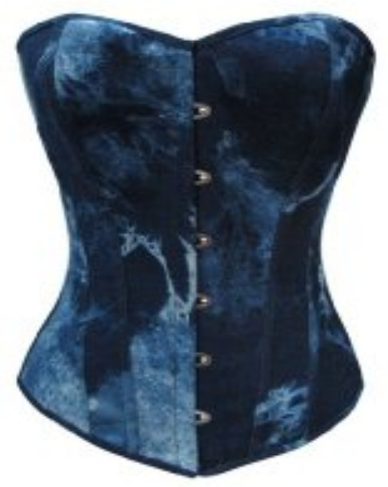 Denim Corset Image 6